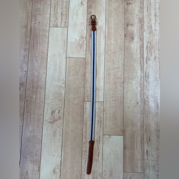 Coach linen and leather belt size 34 (85 cm) - Picture 5 of 10